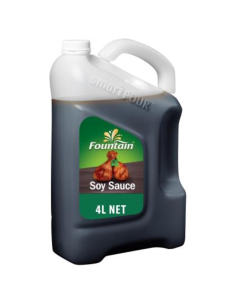 Fountain Sauce Soy Gluten Free 4ltr x 1